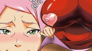 Naruto And Sakura Sex - Naruto x Sakura & Sarada into hokage room (UNCENSORED) 4kPorn.XXX