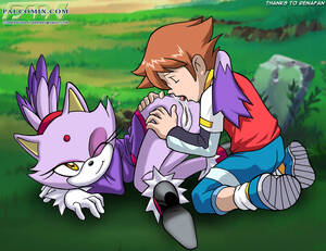 Blaze The Cat Human Porn - Mobius Unleashed: Blaze the Cat - Hentai Image