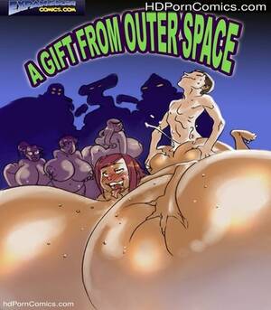 cartoon space boobs - A Gift From Outer Space Sex Comic | HD Porn Comics