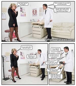 Cartoon Doctor Porn Captions - semen deficiency | Doctor's porn comic fucking his patient