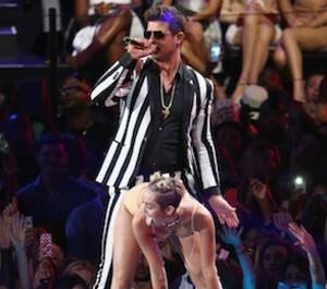 Miley Cyrus Sexy Slut - VIDEO] Miley Cyrus at 2013 MTV VMAs -- Performance