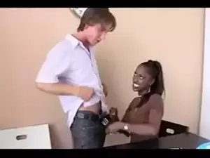 ebony fucks white teacher - Ebony Teacher Gives Extra Tuition To White Student | xHamster