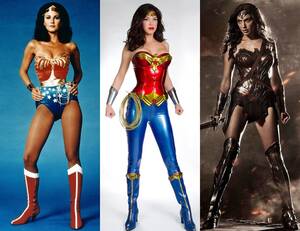 Lynda Carter Wonder Woman Costume Porn - Live action Wonder Women comparison : r/comicbooks