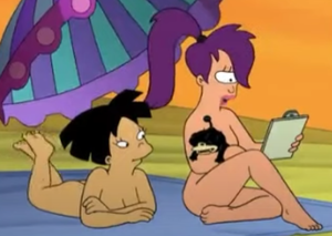 futurama leela and amy naked - Amy and Leela nude beach by HeroMan655 on DeviantArt