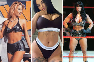 Girl Wresteling Porn Office - Sports stars who swapped competition to perform in porn films, from WWE  star Chyna to motorsports' Renee Gracie | The Scottish Sun