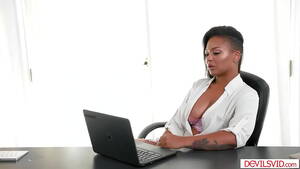 Ebony Big Tits At Work - Guy tit fucking his big tits ebony boss - XVIDEOS.COM