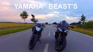 Kleines Kind - YZF-R 125 & MT-125 kleine Tour mit kurzen Porn!!!