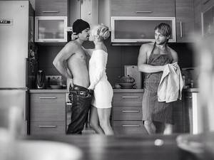 cuckold erotica black and white - Sweet little cuck.all your chores done?