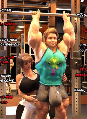 Fbb Comics - My Muscular Son [Notoriouscrs] - Porn Comic