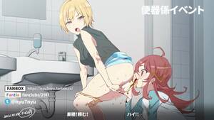 anime lesbian shitting - Girl poop into another girl mouth - ThisVid.com