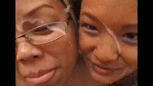 2 Asian Blowjob Facial - Asian schoolgirls double blowjob and facial | xHamster