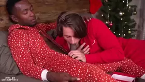 christmas sex interracial - interracial Christman barefucking duo | xHamster