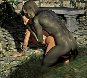 3d Forest Monster Porn - Hot hunter babes getting fucked by forest monsters