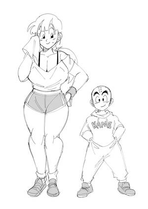 krillin hentai - Chichi x Krillin Workout - HentaiForce