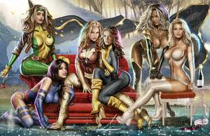 Deadpool Mystique Porn - Greg Horn - Women of X-Men