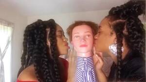 black twins kissing - BLACK TWINS KISS AND LICK