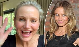 Drew Barrymore Cameron Diaz Eating Pussy - Cameron Diaz turned her back on beauty standards and 'never washes her  face' | Daily Mail Online