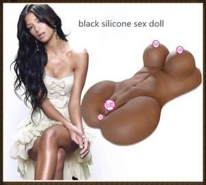 adult porn black pussy - Black silicone real life sex dolls for men with breast vagina real pussy  lifelike sex doll