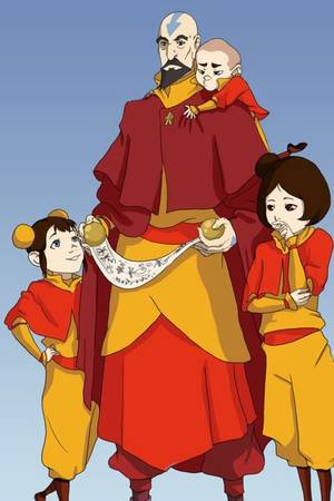 Legends Of Korra Avatar Porn Slave - Tenzin, Ikki, Meelo and Jinora from Avatar: Legend of Korra ATLA: Airbend  Scroll