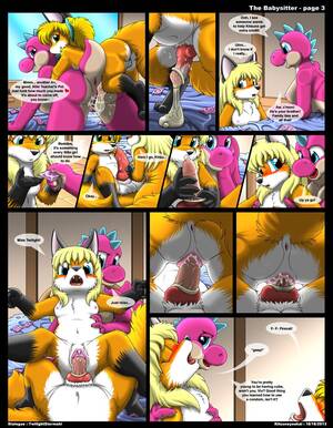 Babysitter Porn Cartoon Animals - The Babysitter (kitsuneyoukai).. at XXX Cartoon Sex .Net