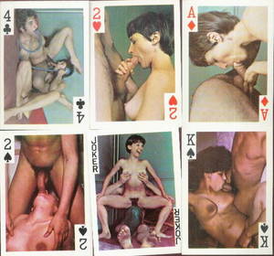 1950s playing card porn - 1950s Playing Card Porn Suggestive For Tempting1970s Adult Playing Cards  Hardcore Photos Made In Denmark Full