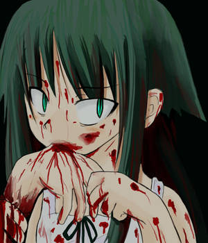 Gore Anime Porn Mom - Saya (without the benefit of brain-damage-o-vision) is less