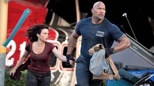 Chubby Latina Porn Gloria Garcia - Carla Gugino and Dwayne Johnson face seismic activity in â€œSan Andreas.â€  Credit Jasin Boland