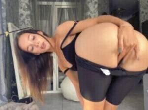 big tits round ass bent over - Babe Bent Over, Turn Back, Look At Cam, Showing Off Big Perfect Waggle Butt  Porn Gif | Pornhub.com