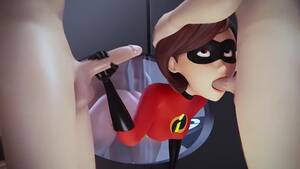 Miss Incredibles Shemale Porn - Elastigirl from the Incredibles gets juicy compilation fuck