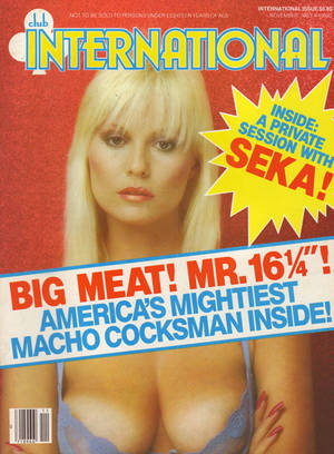 Club Magazine Sex - Club International November 1983 magazine back issue Club International  magizine back copy club international 1983 back