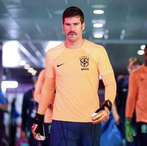 Alisson Porn - Moustache Alisson is back ðŸ‘¨ðŸ» : r/LiverpoolFC