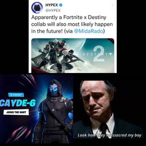 Ariana Grande Alien Porn - Cayde 6 and Goku just killed Arianna Grande and did the Griddy. : r/destiny2