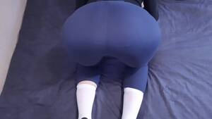 Cum Leggings Porn - Free Smiling Beauty in Leggings Gags on Dong and Swallows Cum in POV Porn  Video HD