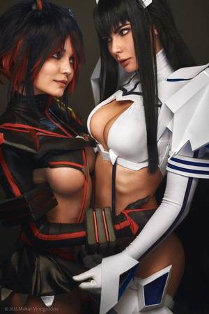 Club Rayden Batgirl Cosplay Porn - Ryuko and Satsuki Cosplay