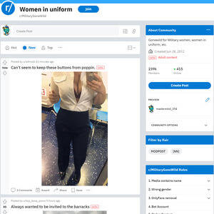 Military Girls Gone Wild Porn - Military Gone Wild - R/MilitaryGoneWild - NSFW Reddit Site