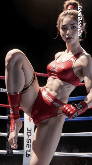 Female Girl - Ring Triumph: Witness the Spectacular Victory of AI Art Girls in Female  Combat! - AI Porn