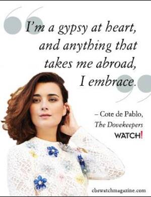 Cote De Pablo Porn Captions - Cote de Pablo Quotes. QuotesGram