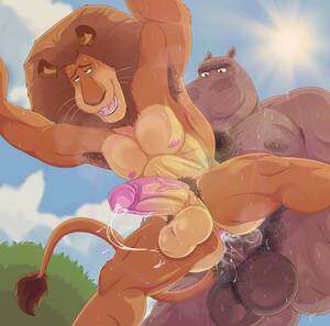 Madagascar Gay Porn - Rule34 - If it exists, there is porn of it / alex the lion, moto moto /  3645883