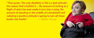 Disabled Toddler Porn - Stella Young quote. â€œ