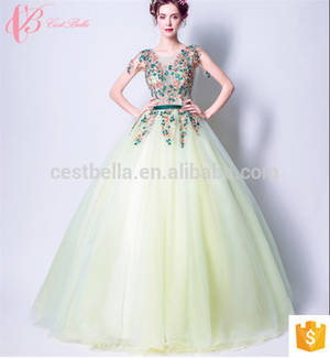Cap Gown Porn - New Brisk Green Cap Sleeve Porn For Seniors Guangzhou Evening Dress