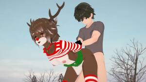 Furry Girl Sex 3d Anime Porn - Holiday Hentai 3D Furry - Reindeer Girl - Pornhub.com