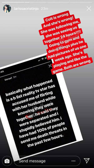 cheating housewife larissa - Larissa Dos Santos Lima Catches Colt Johnson Cheating!