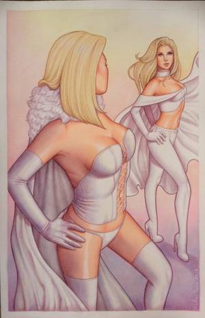 Emma Frost Lesbian Sex Comic - Emma Frost by Valentina Conny