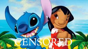 Lilo & Stitch Cartoon Porn - LILO & STITCH | Unnecessary Censorship | Try Not To Laugh - YouTube