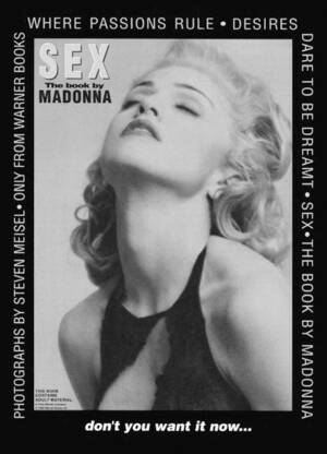 Madonna Sex Book - The Sex Book Â« Today In Madonna History