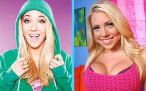 Angie Porn Youtubers - Youtuber: Jenna Marbles > Pornstar Lookalike: Shauna Lenee