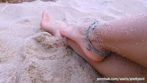 beach footjob - Public Footjob on a Beach. Long toes and amazing feet and body! - Videos  Porno Gratis - YouPorn