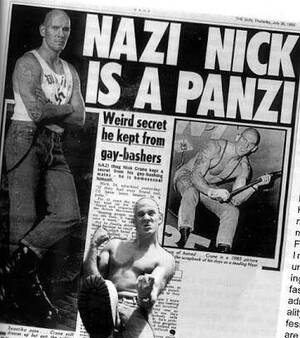 Nazi Skinhead Porn - Gay History: A Contradiction in Terms; Nicky Crane, and Kevin Wilshaw- Gay  Neo-Nazi's. Part 1. | timalderman