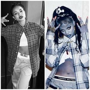 Halloween Costume Chola Porn - Karrueche And Rihanna Rock Chola Costumes For Halloween