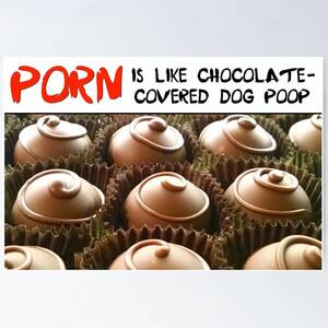 Chocolate Covered Porn - Porn is Like Chocolate-Covered Dog Poop - 3\